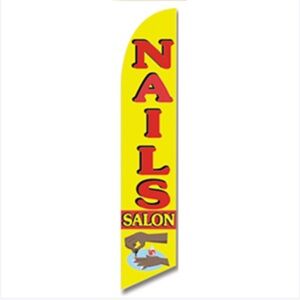 Yellow Nails Salon Banner